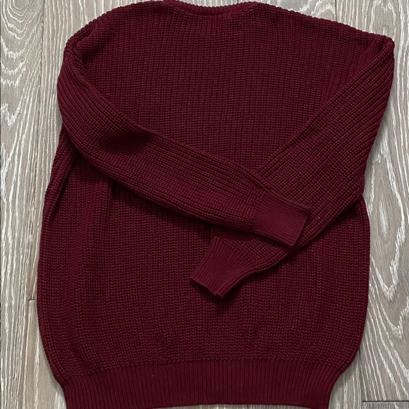 NWOT American Apparel Black Fisherman Sweater - Picture 2 of 5